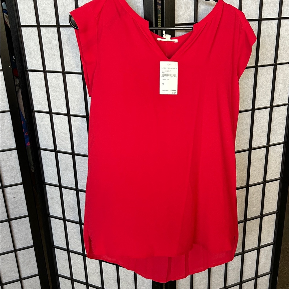 Pleione Scarlet Top